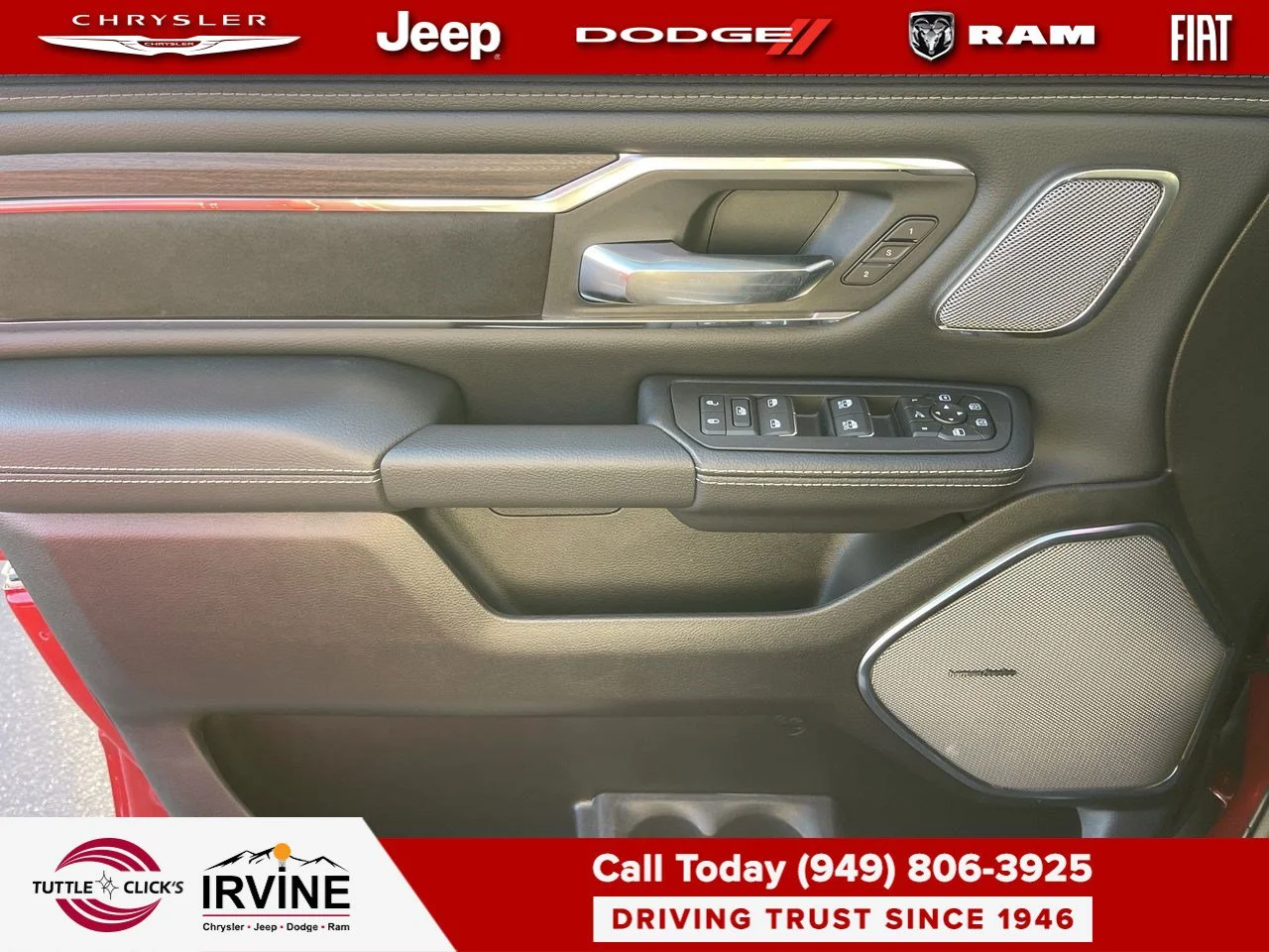 New 2027 Molten Red Pearl-Coat Exterior Paint RAM Laramie image 26