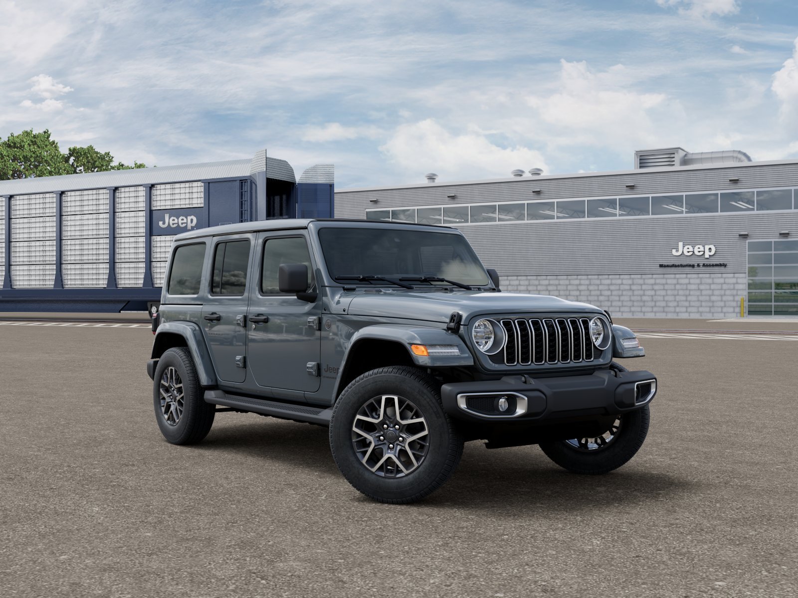 New 2026 Anvil Clear-Coat Exterior Paint Jeep Sahara image 3