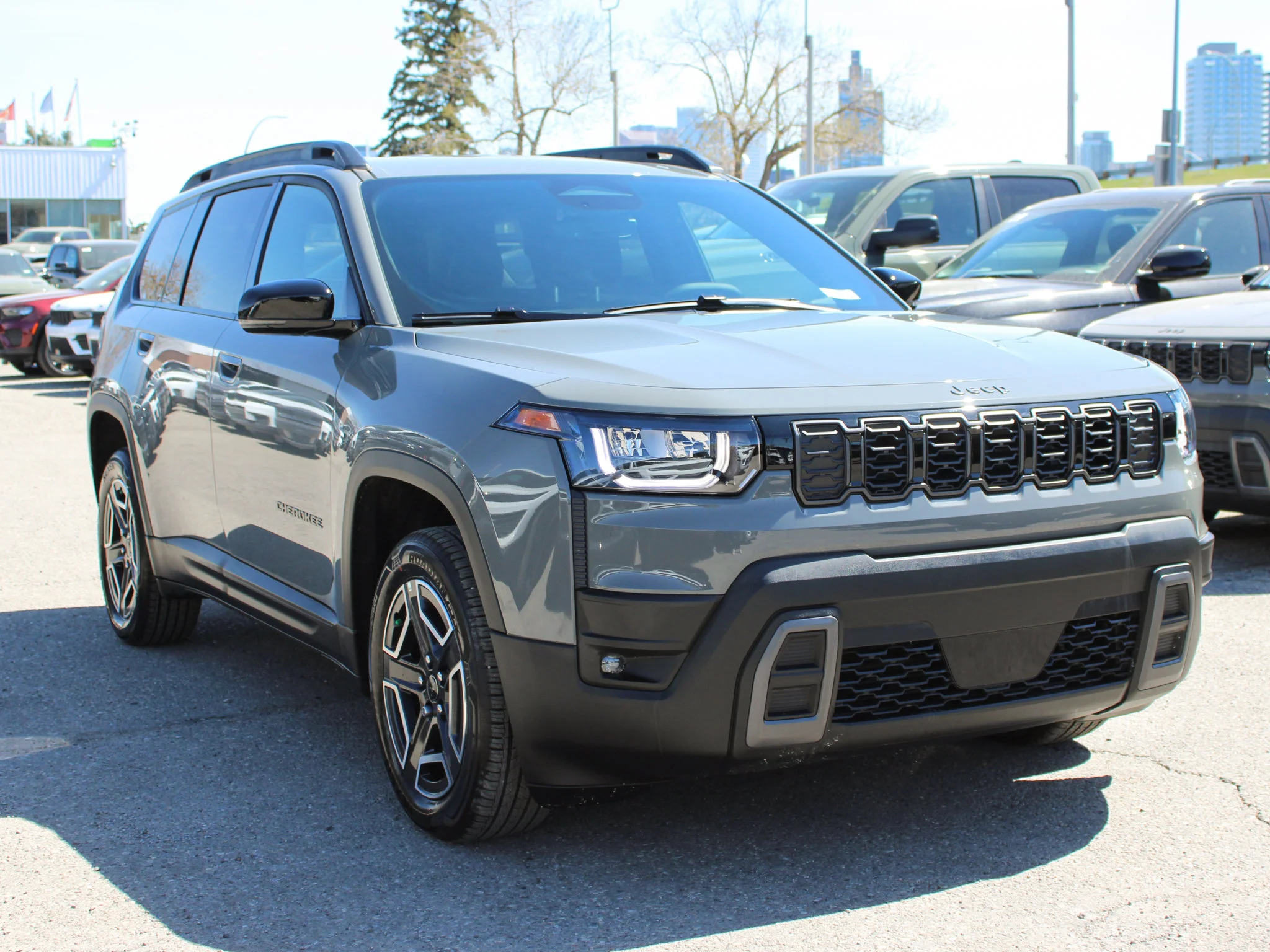 New 2026 Grey Jeep Limited * Hybrid image 5