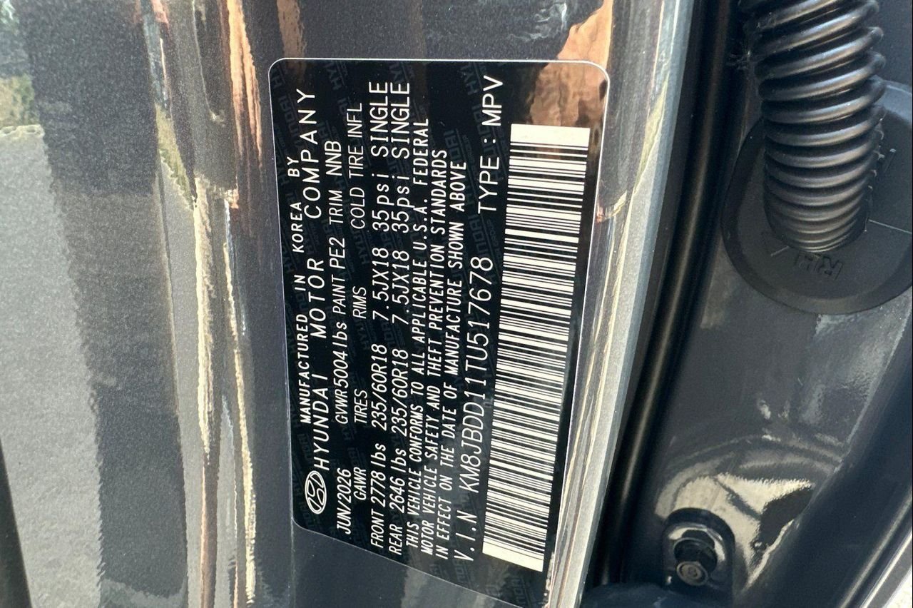 New 2026 Gray Hyundai SEL AWD image 26