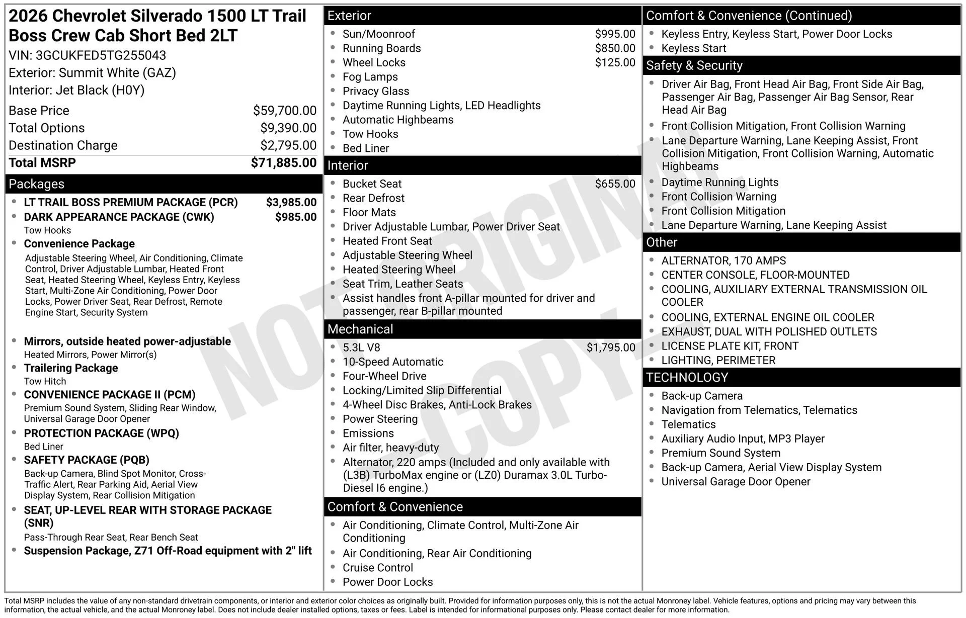 2026 Chevrolet Silverado 1500 LT Trail Boss - Photo 3