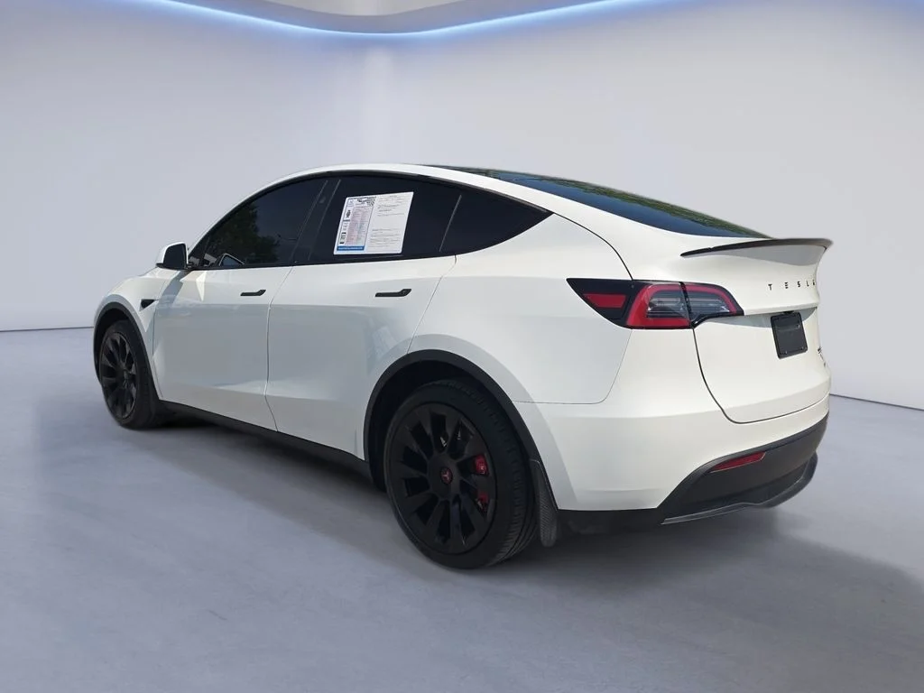 Used 2024 Pearl White Multi-Coat Tesla Long Range image 3