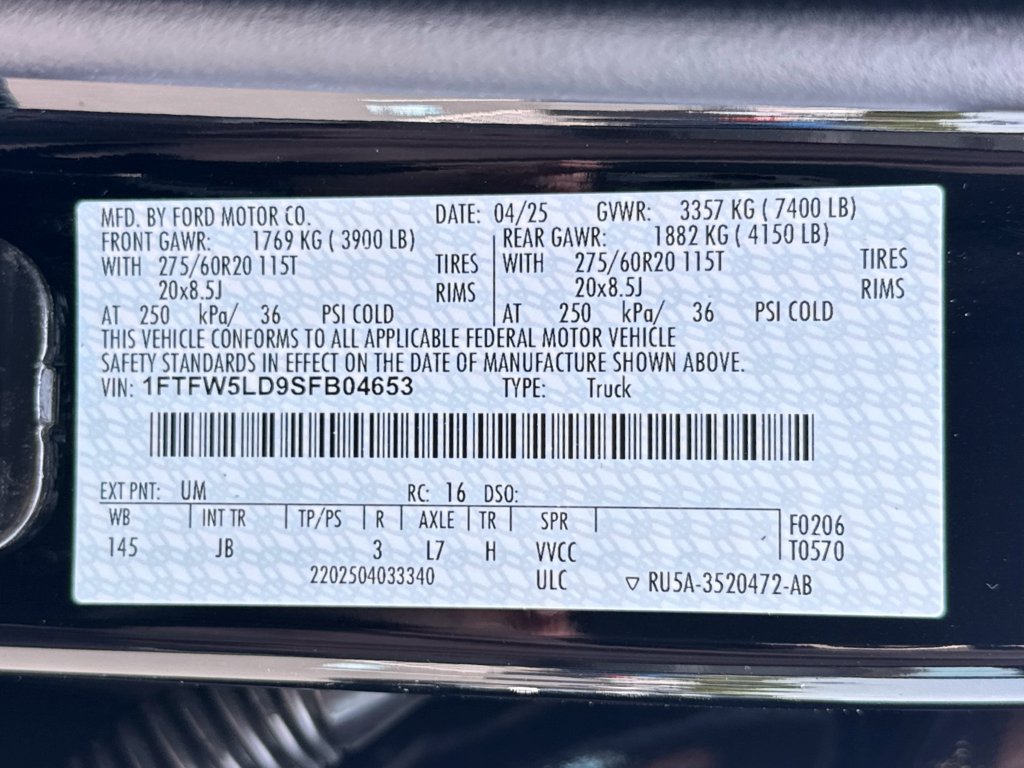 2025 Ford F-150 Lariat - Photo 34