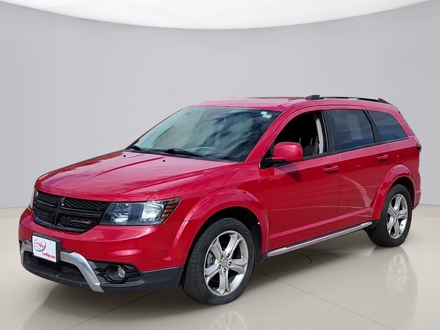 Used 2017 Red Dodge CROSSROAD image 1