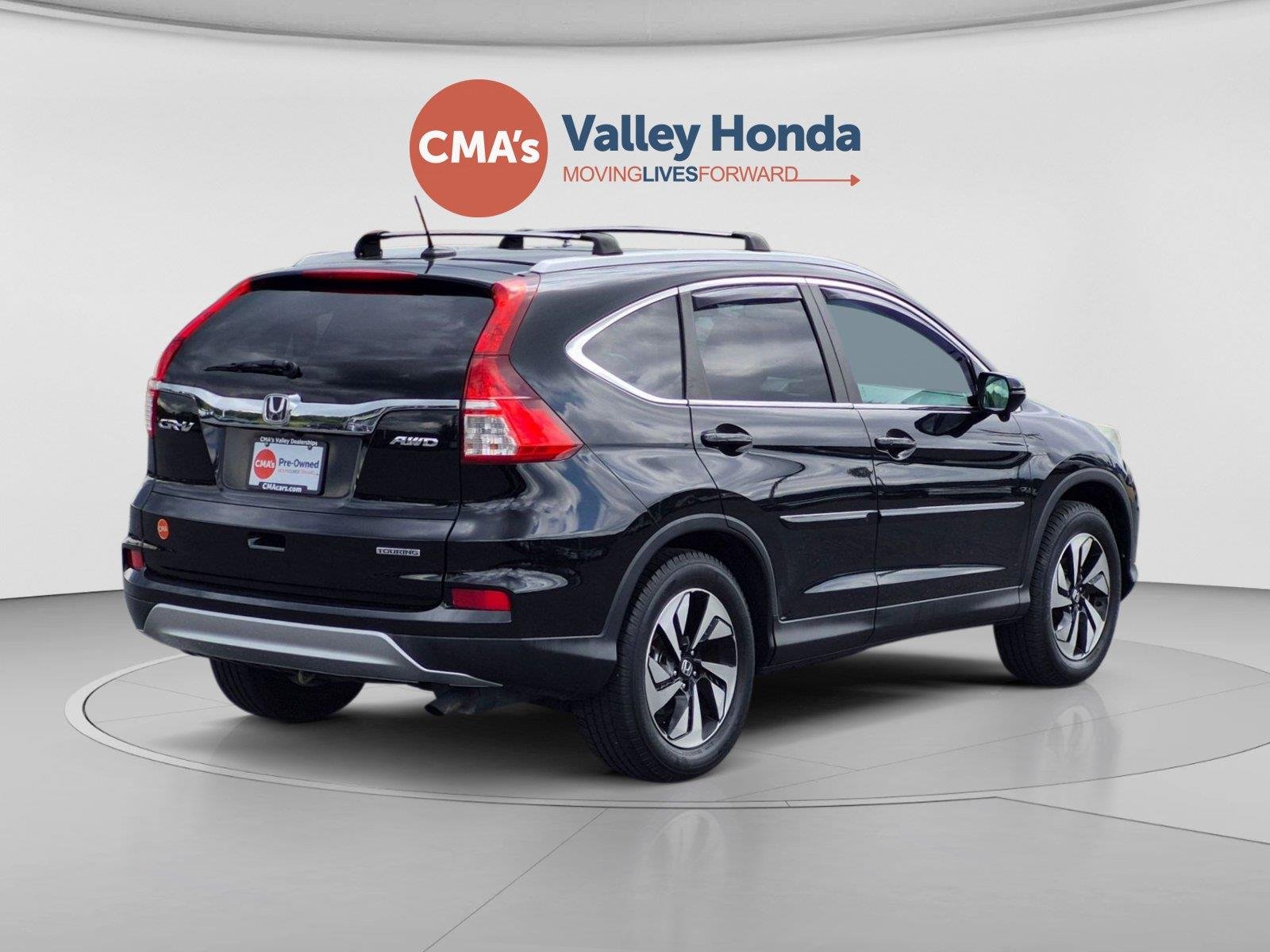 Used 2015 Crystal Black Pearl Honda Touring image 5