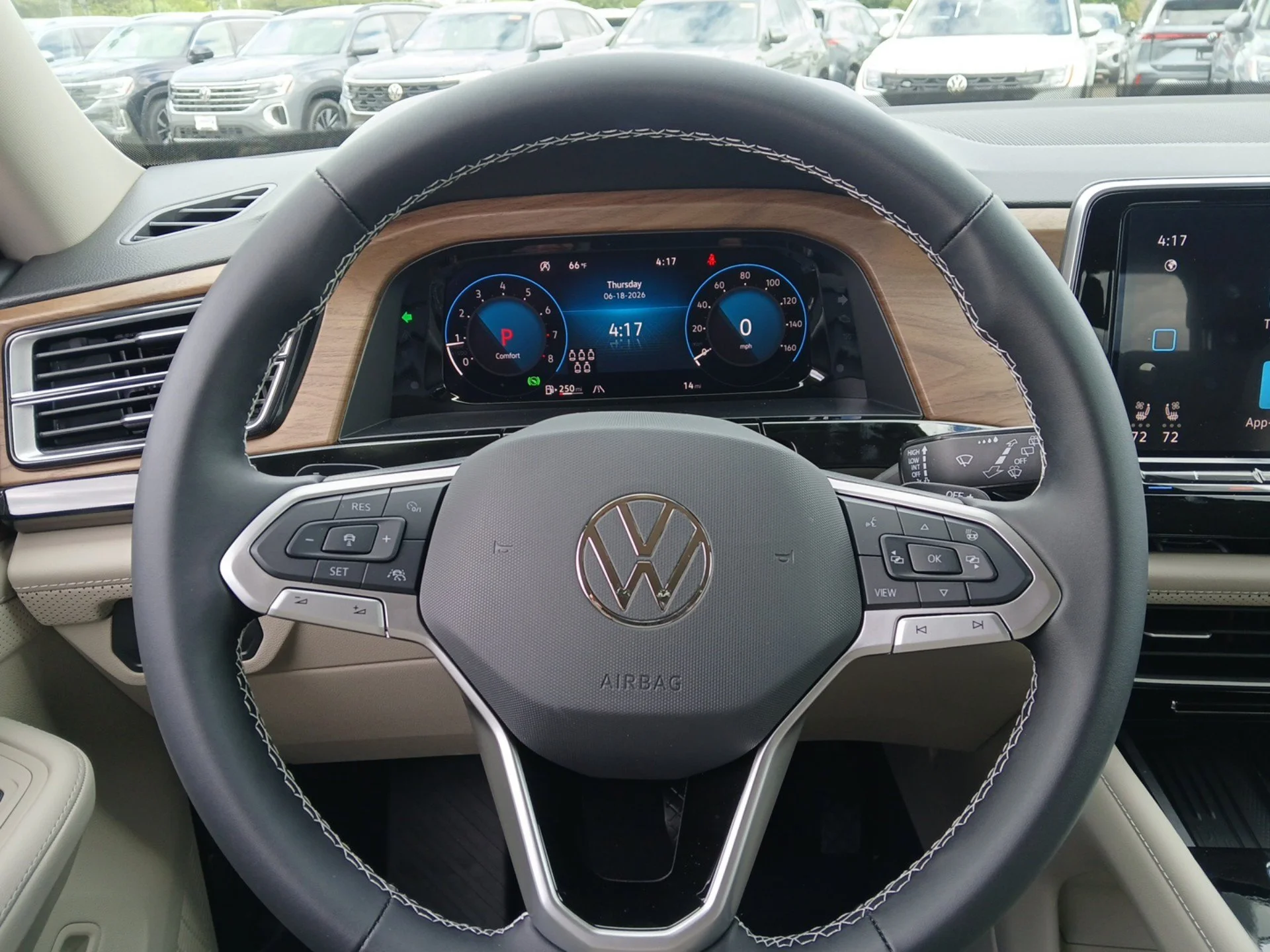 New 2026 Avocado Green Pearl Volkswagen 2.0T SE W/TECHNOLOGY image 11