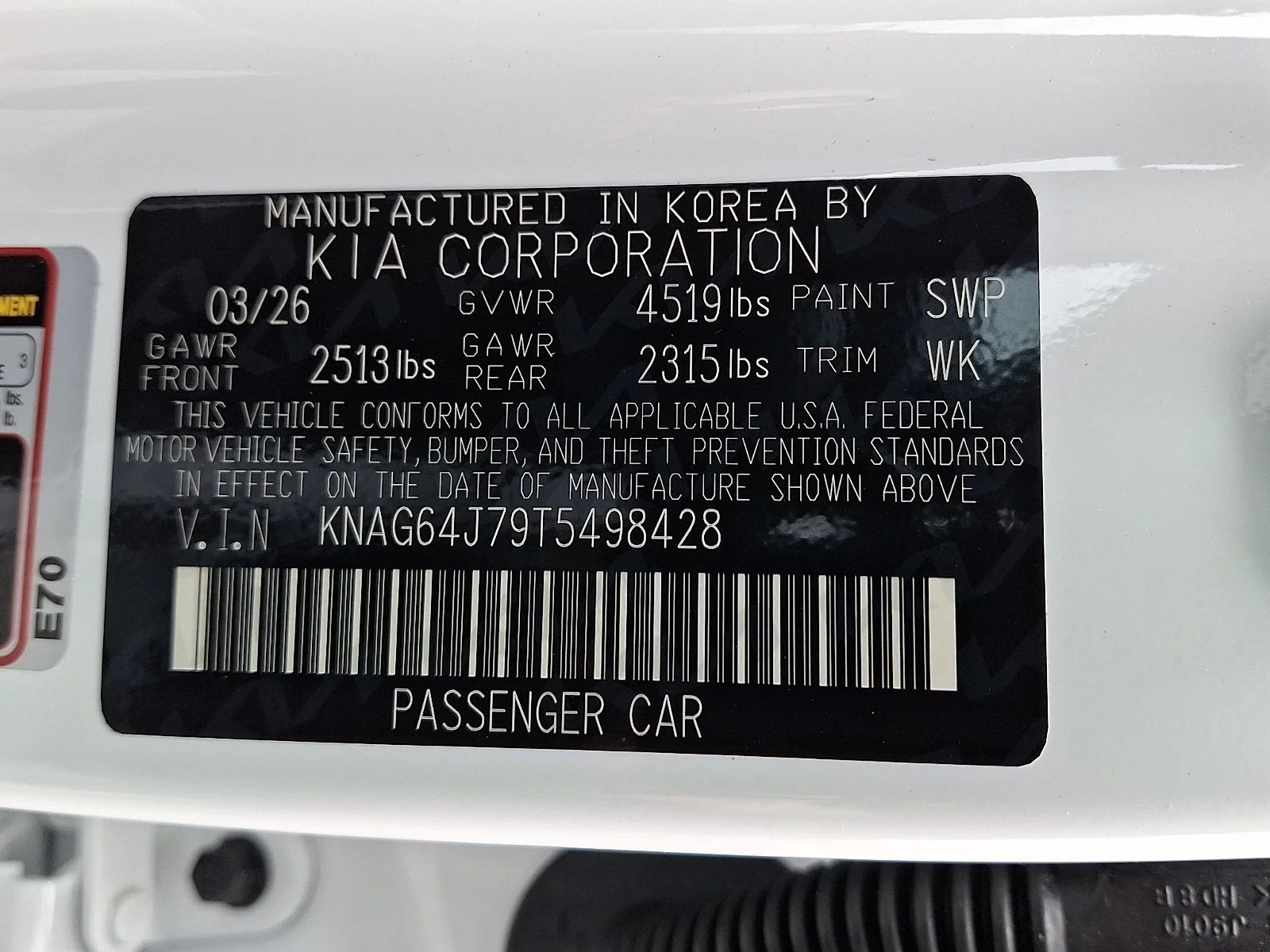 New 2026 White Kia GT-Line image 21