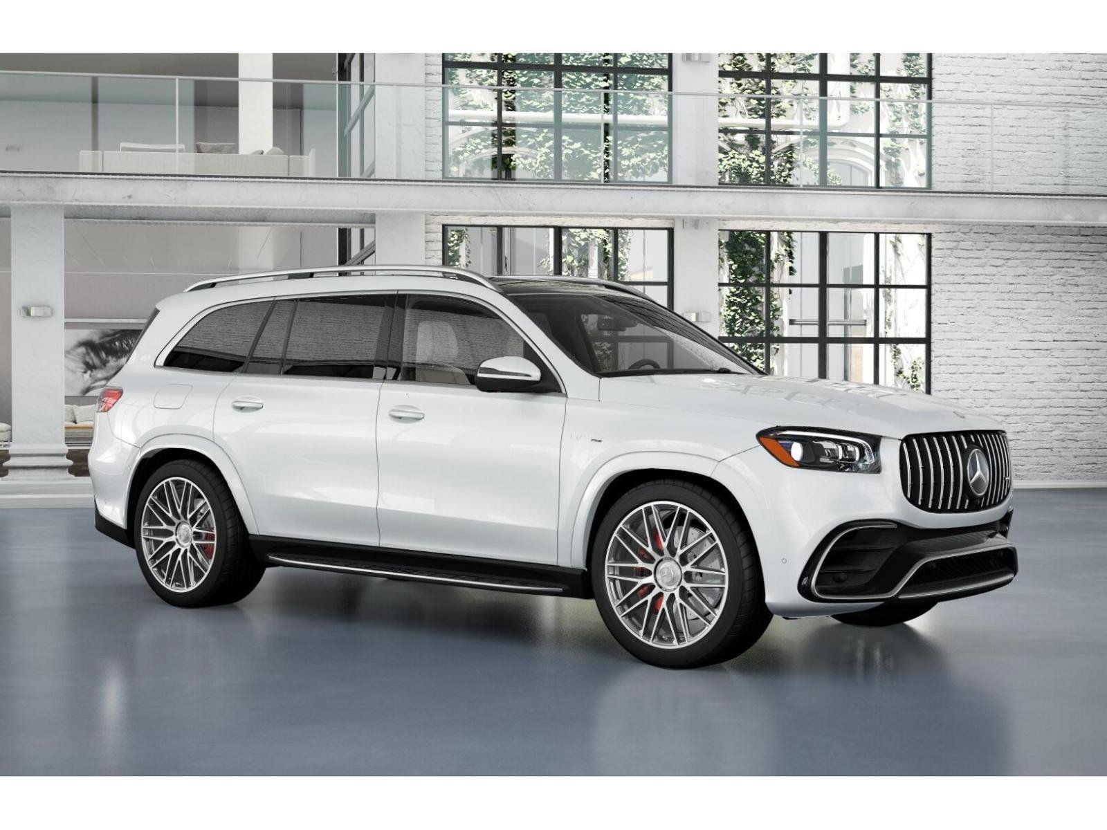 New 2026 MANUFAKTUR Moonlight White Metallic Mercedes-Benz AMG® GLS 63 image 13
