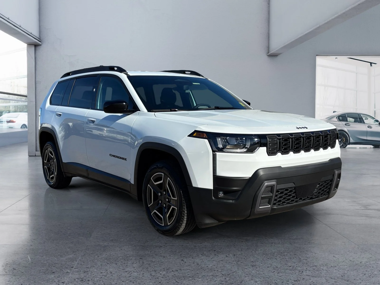 New 2026 Bright White Jeep Laredo image 7