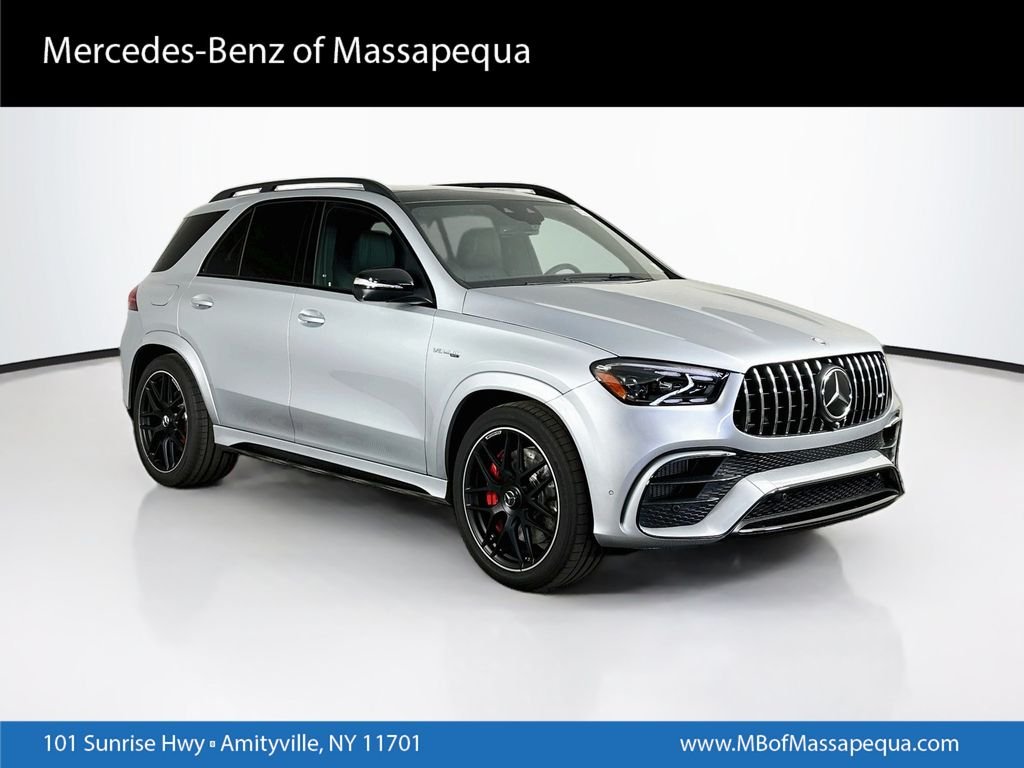 New 2026 Cirrus Silver Metallic Mercedes-Benz GLE 63 S AMG® image 1