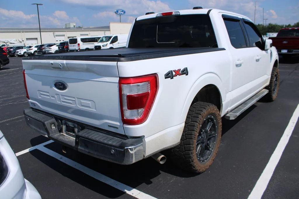 Used 2022 Oxford White Ford Lariat image 7