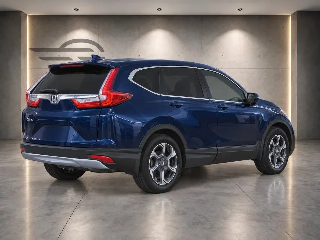 Used 2018 Obsidian Blue Pearl Honda EX image 5