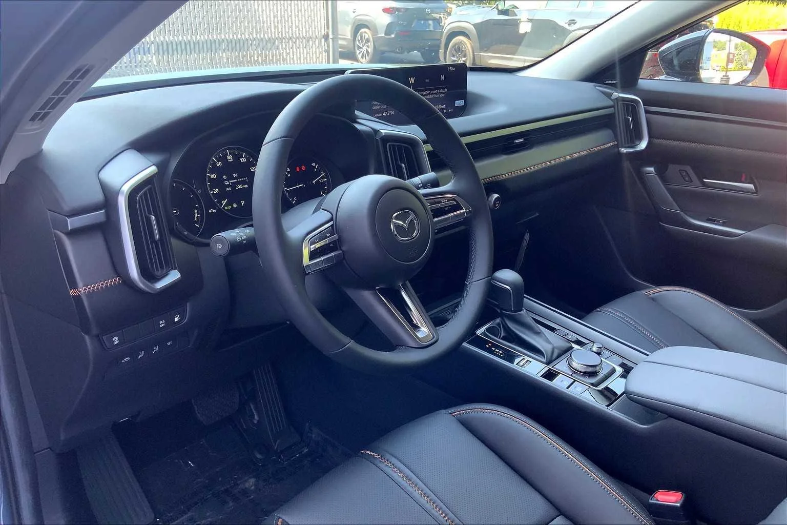 Certified Used 2025 Polymetal Gray Metallic Mazda Premium Package image 9