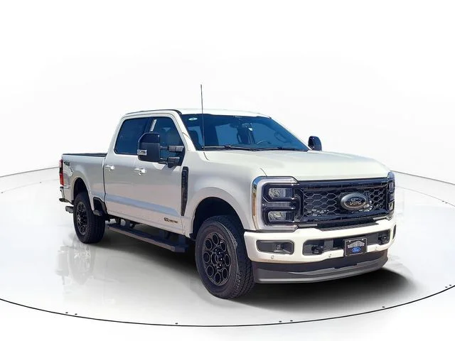 New 2026 White Metallic Ford Lariat image 3