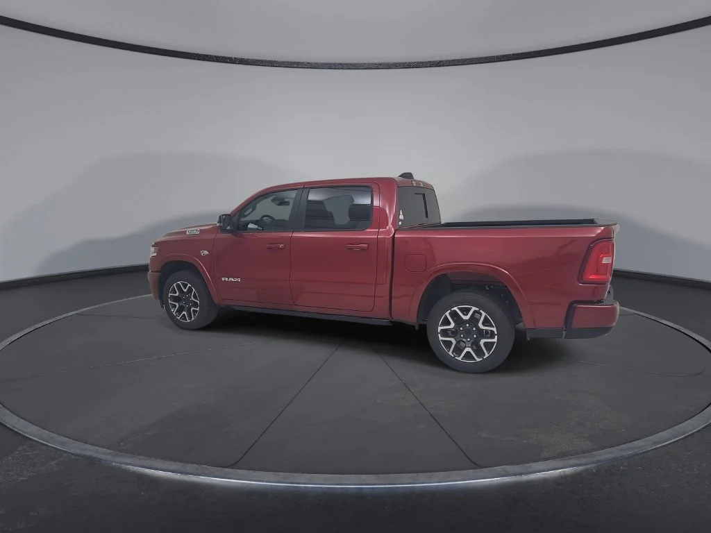 New 2026 Molten Red Pearl-Coat Exterior Paint RAM Laramie image 10