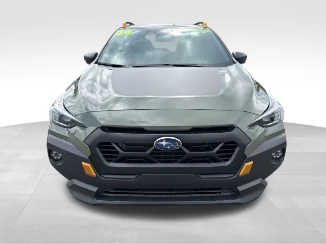 Certified Used 2024 Green Subaru Wilderness image 2