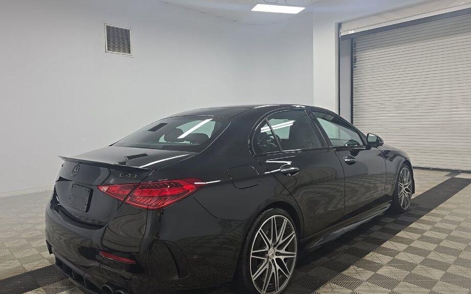 Used 2024 Obsidian Black Metallic Mercedes-Benz AMG® C 43 image 3