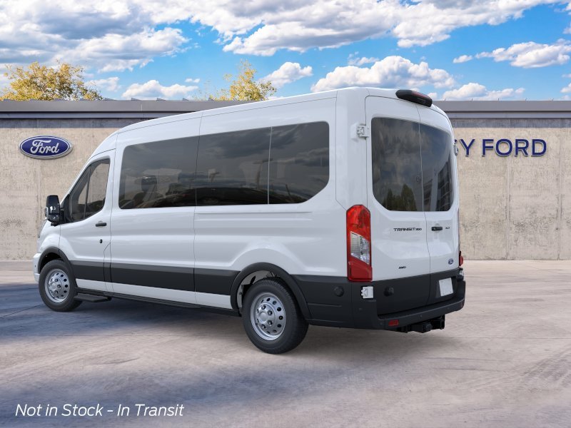 New 2026 Oxford White Ford Passenger Van XLT image 4