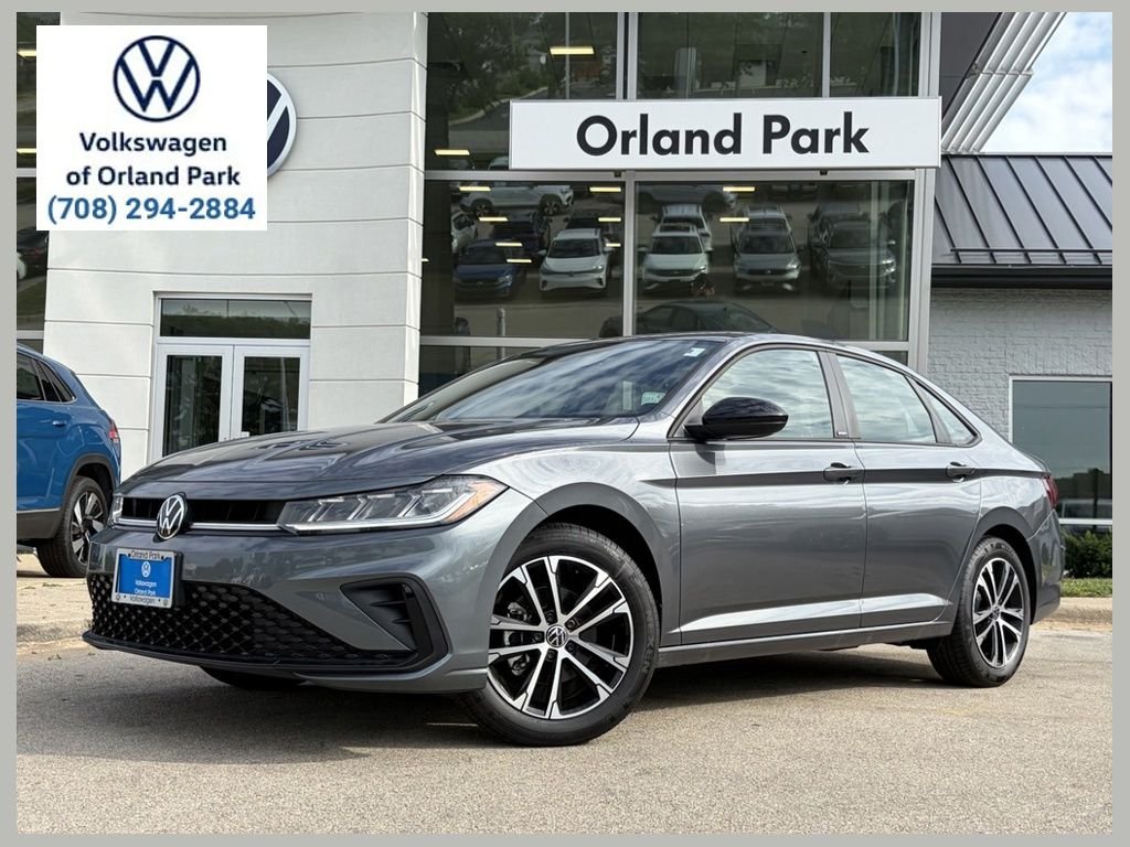 New 2026 Platinum Gray Metallic Volkswagen 1.5T Sport image 1