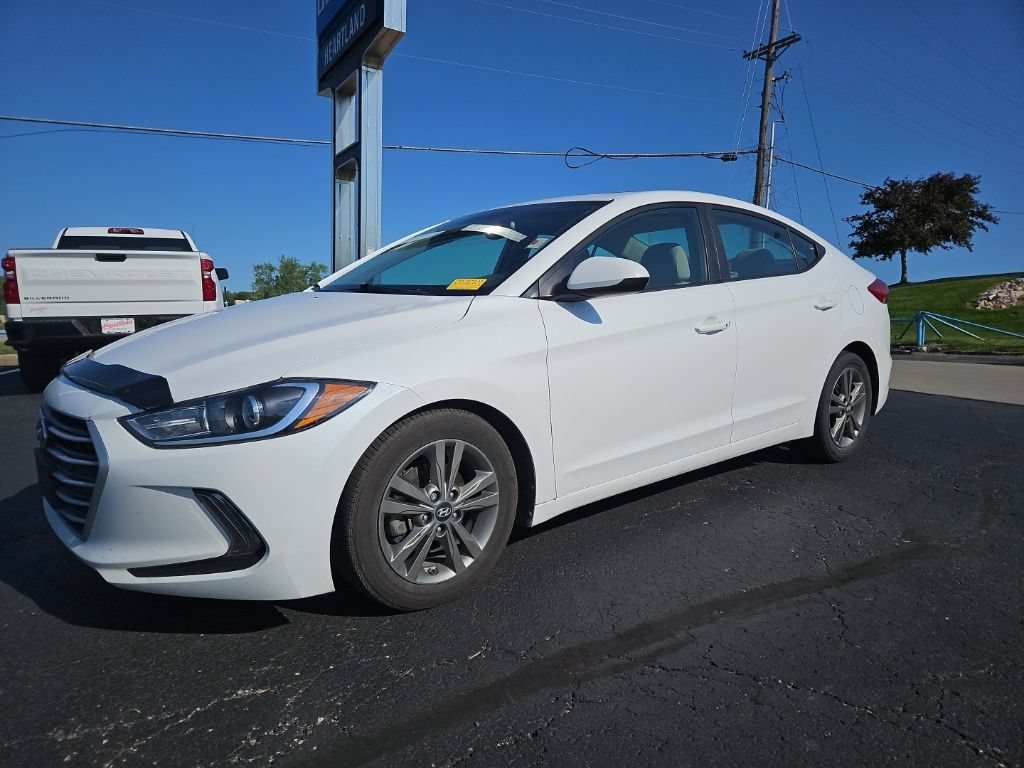 Used 2017 Hyundai Elantra Value Edition with VIN 5NPD84LF6HH207153 for sale in Kansas City