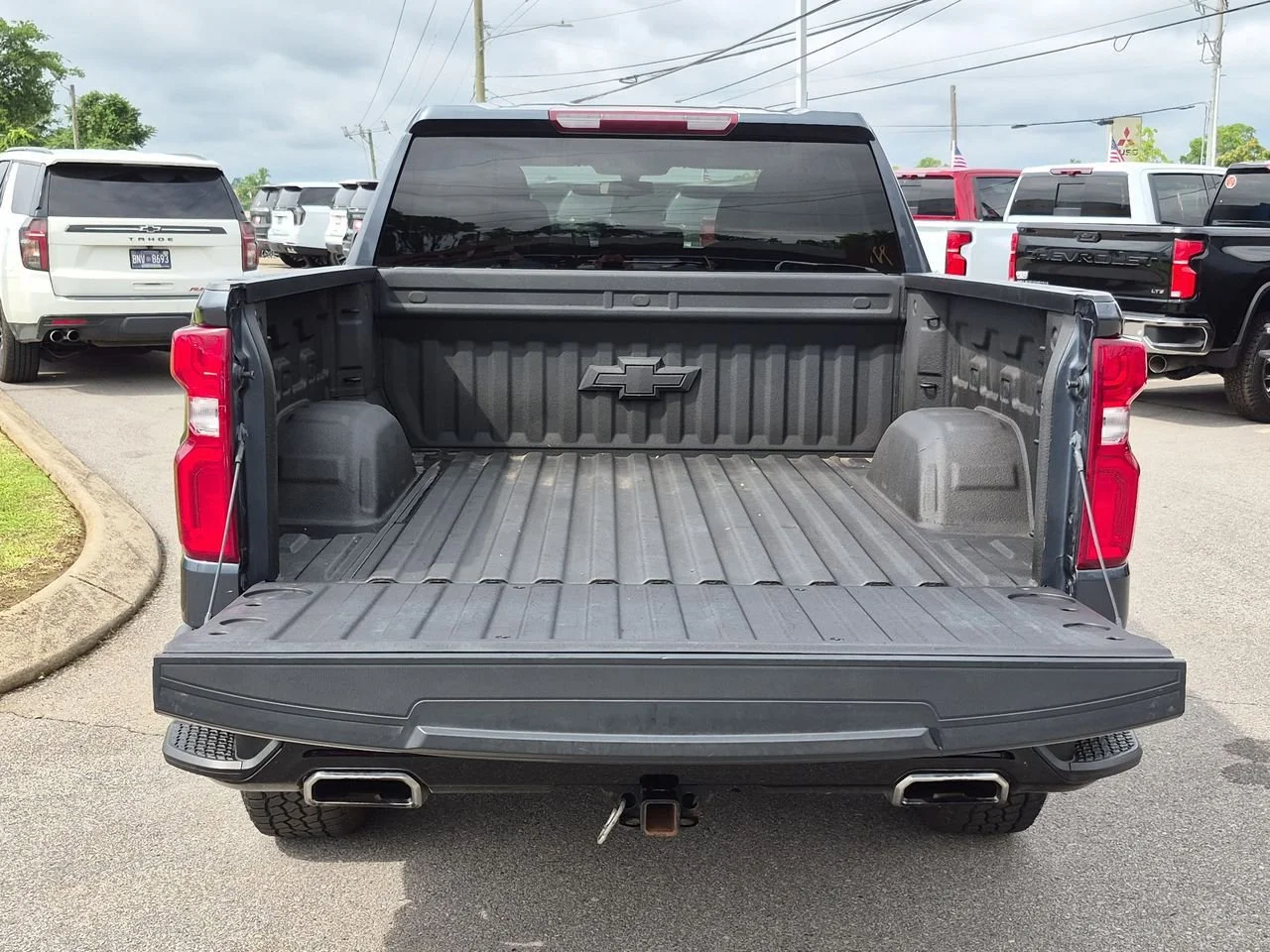 Used 2021 SHADOW GRAY METALLIC Chevrolet LT Trail Boss image 24