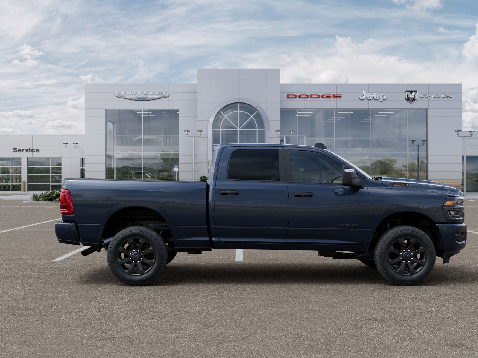 New 2026 Forged Blue Metallic Exterior Paint RAM Big Horn image 51