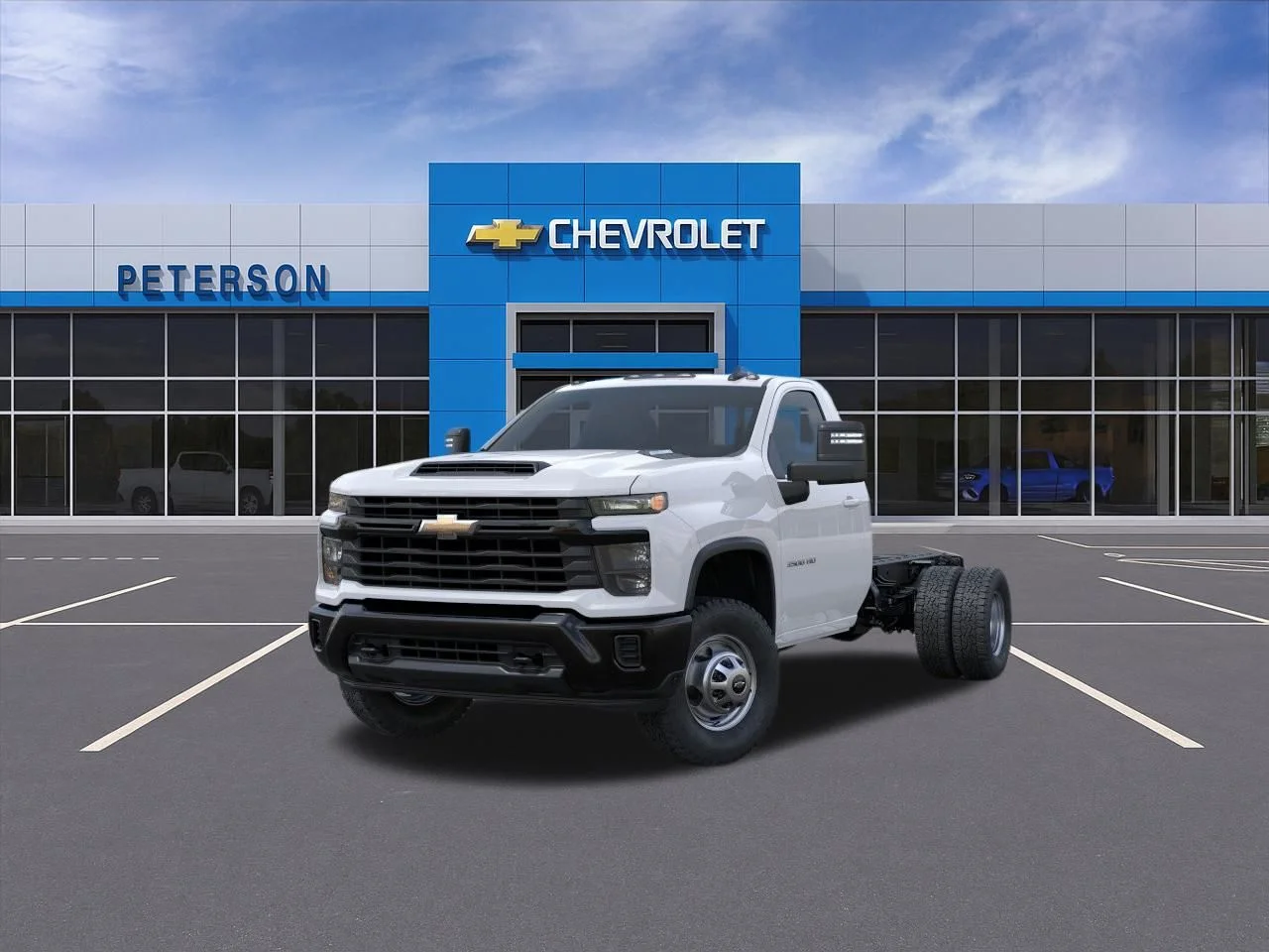 New 2026 White Chevrolet Work Truck image 9