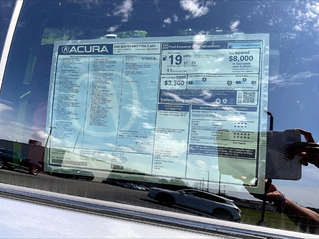New 2026 Gray Acura Type S w/Advance Package image 14