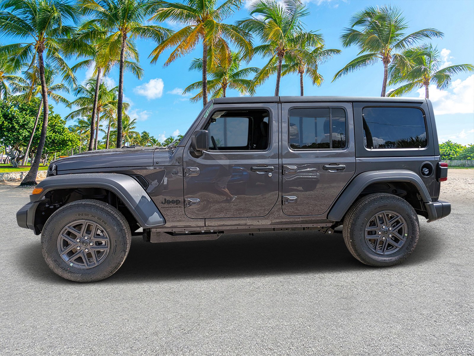 New 2026 Granite Crystal Metallic Clear-Coat Exterior Paint Jeep Sport S image 6