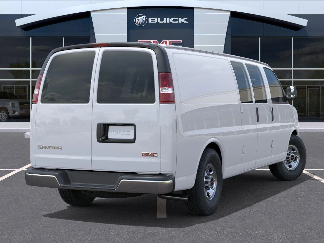 New 2026 Summit White GMC Work Van image 4