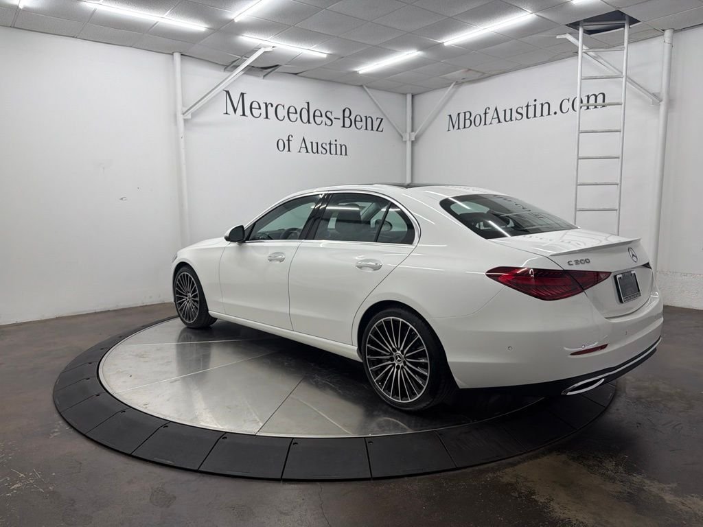 New 2026 Polar White Mercedes-Benz C 300 image 5