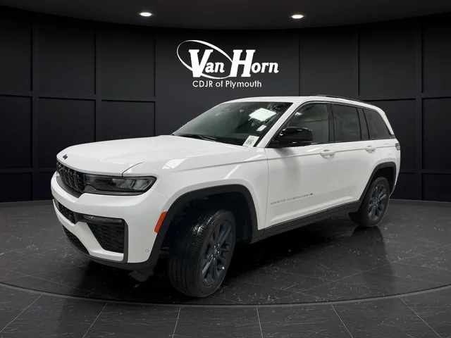 New 2026 Bright White Clear-Coat Exterior Paint Jeep Limited image 3