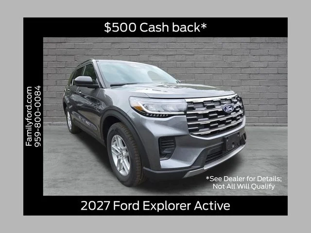 2027 Ford Explorer 4-Door 4DR 4WD ACTIVE