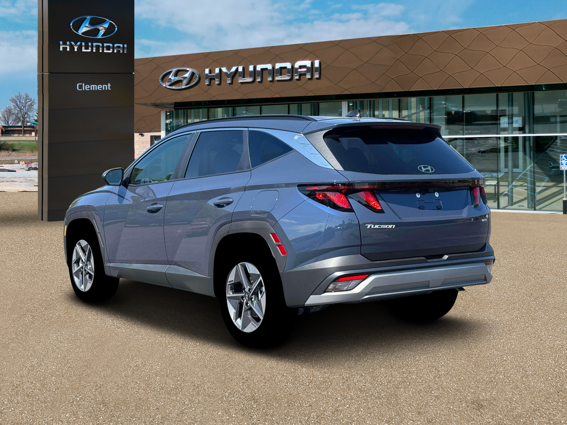New 2026 Blue Hyundai SEL Plus AWD image 5