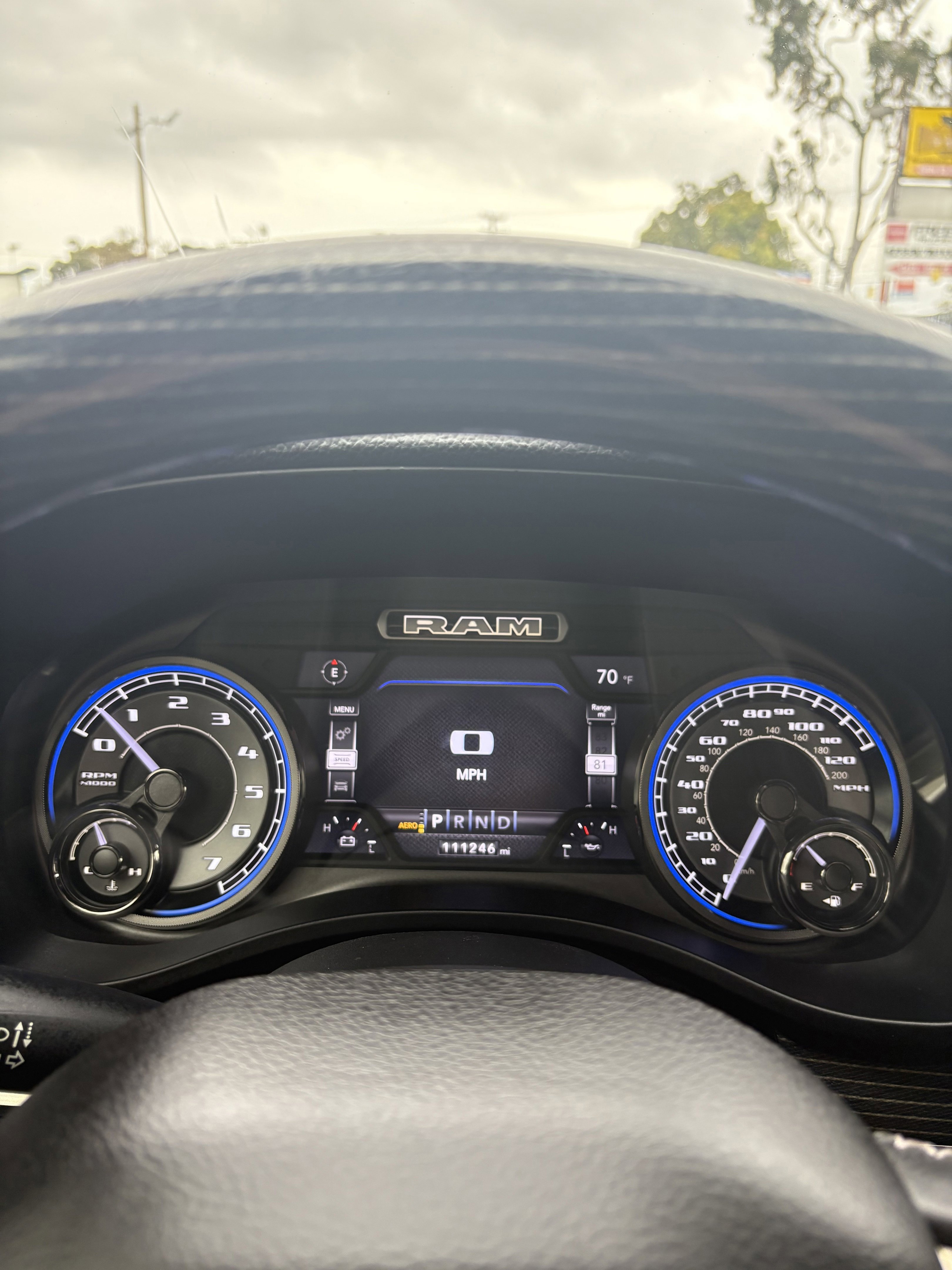 Used 2019 Granite Crystal Metallic Clearcoat Ram Limited image 16