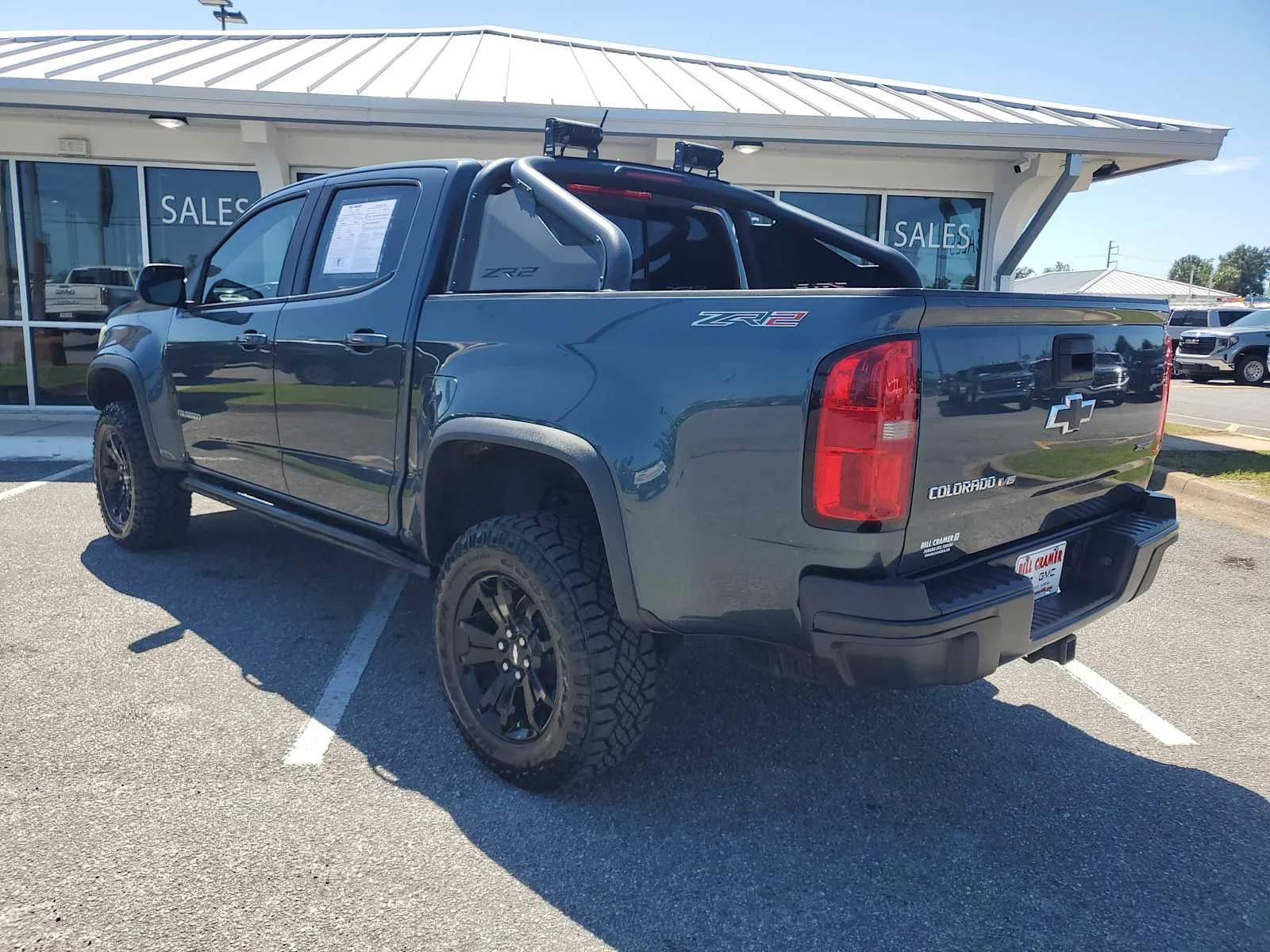 Used 2019 SHADOW GRAY METALLIC Chevrolet 4WD ZR2 image 3