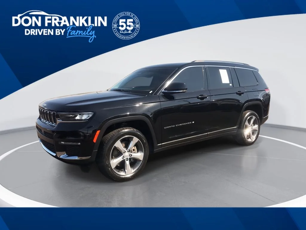 Used 2021 Black Jeep Limited image 1