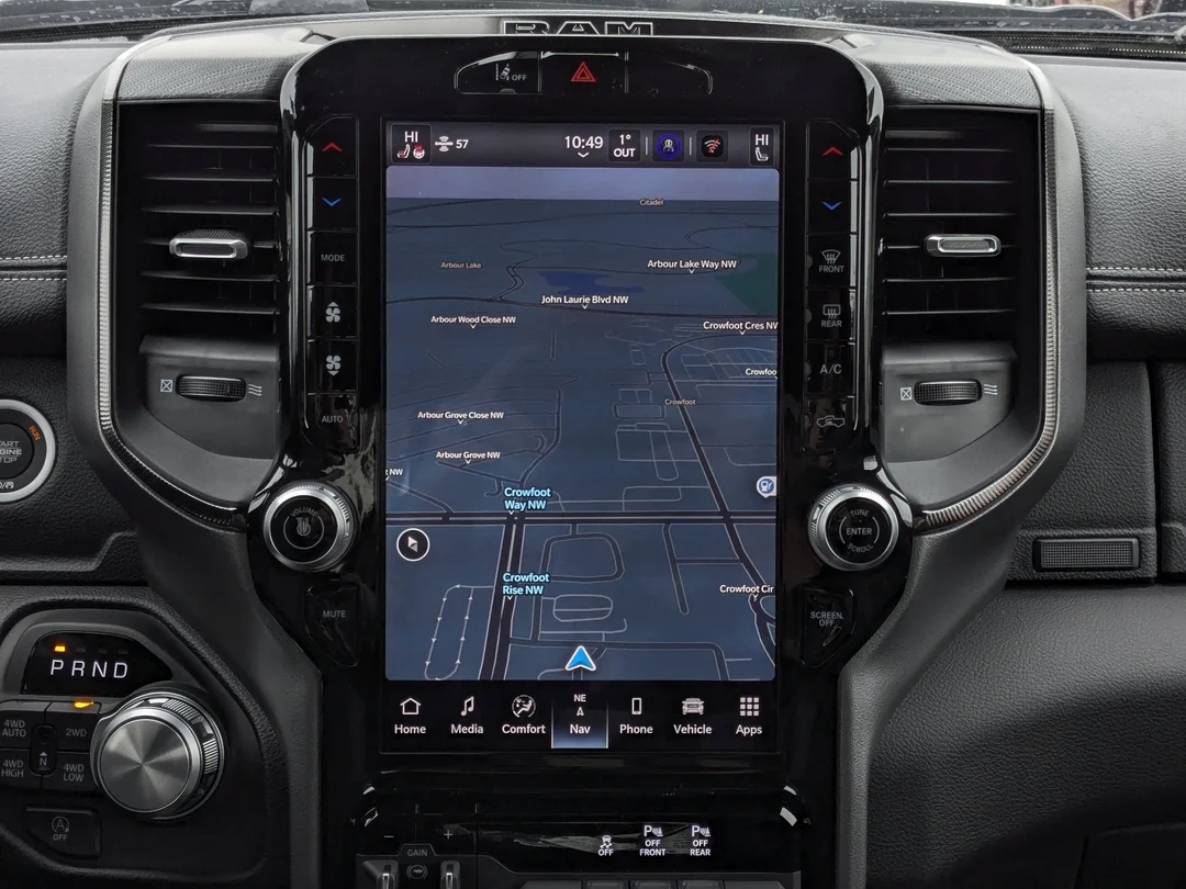 New 2026 Black RAM Sport - -  64 Box - Panoramic Sunroof - 360 Camera System - 12 Display & More! image 23