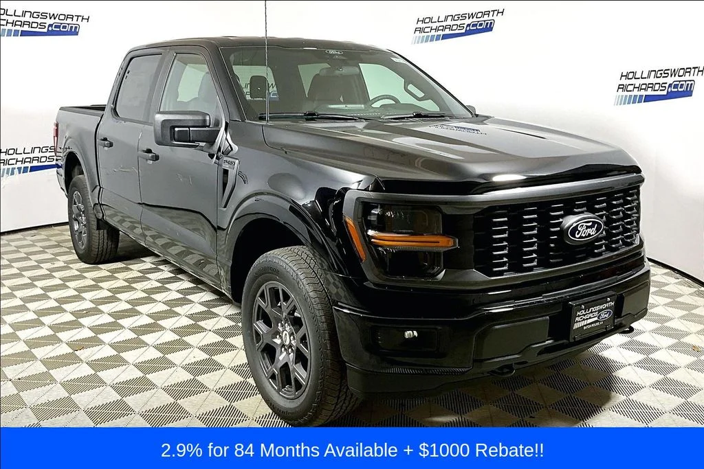 New 2026 Agate Black Metallic Ford STX® image 2
