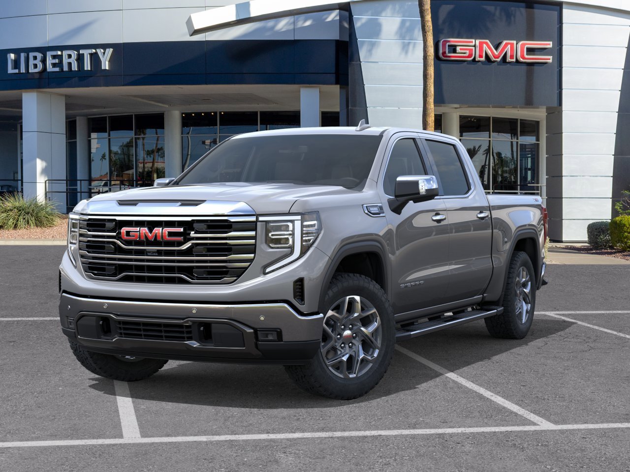 New 2026 Sterling Metallic GMC SLT image 6