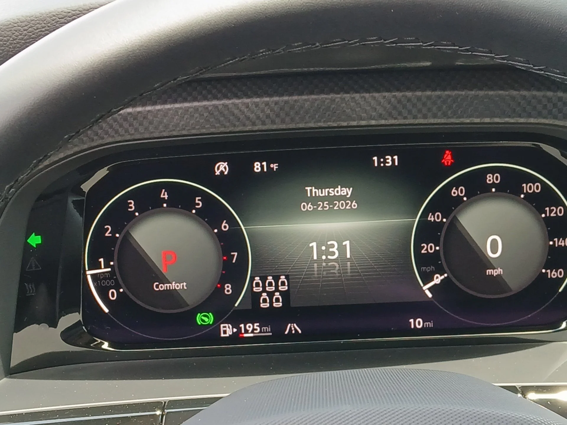 New 2026 Deep Black Pearl Volkswagen 2.0T Peak Edition image 8