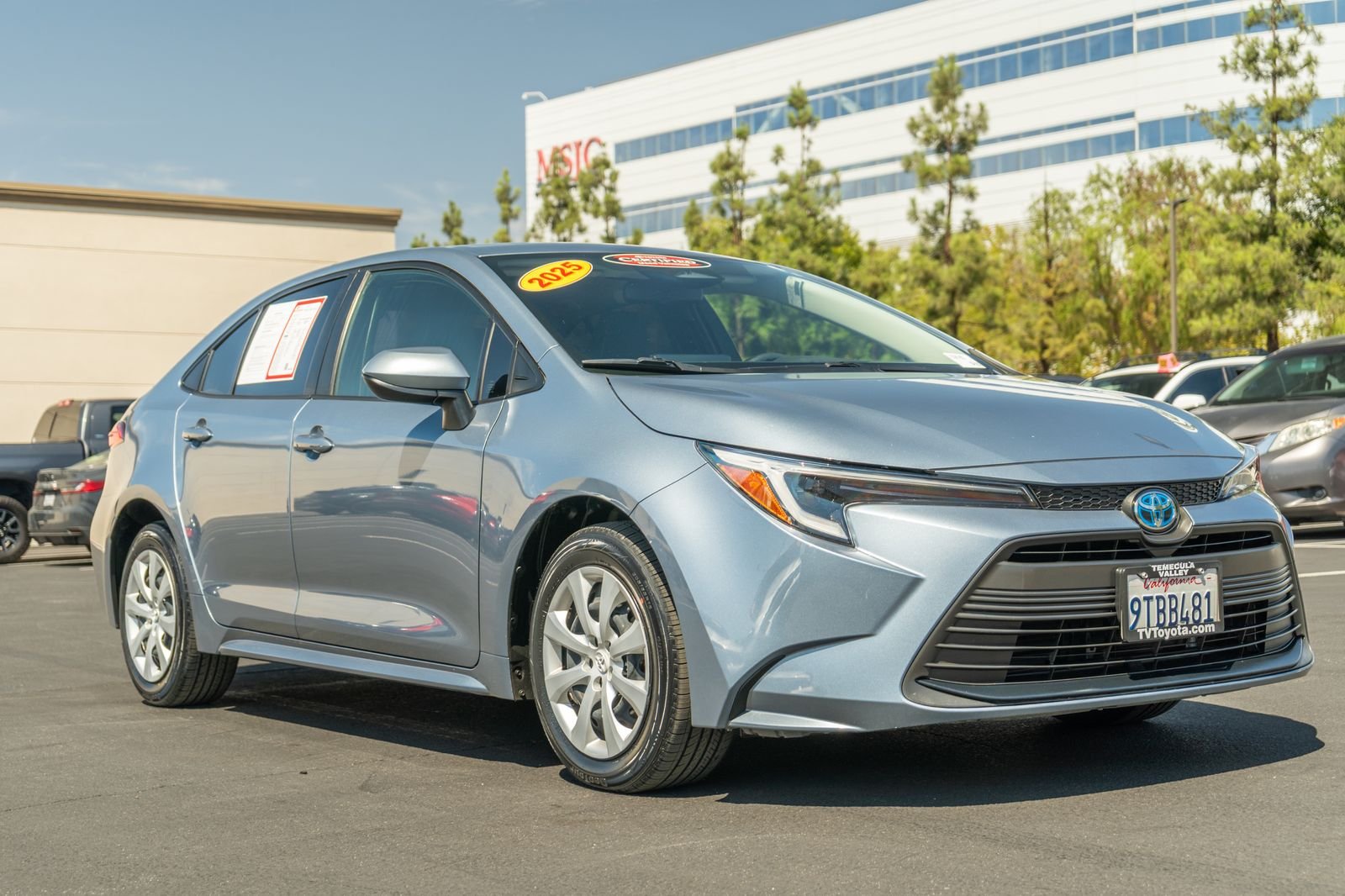 Certified Used 2025 Celestite Toyota LE image 3