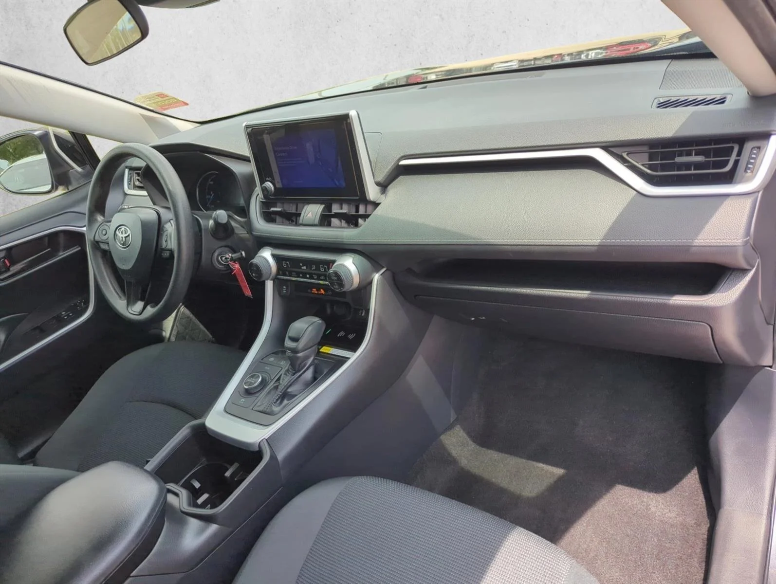 Used 2025 Magnetic Gray Metallic Toyota Hybrid LE image 25