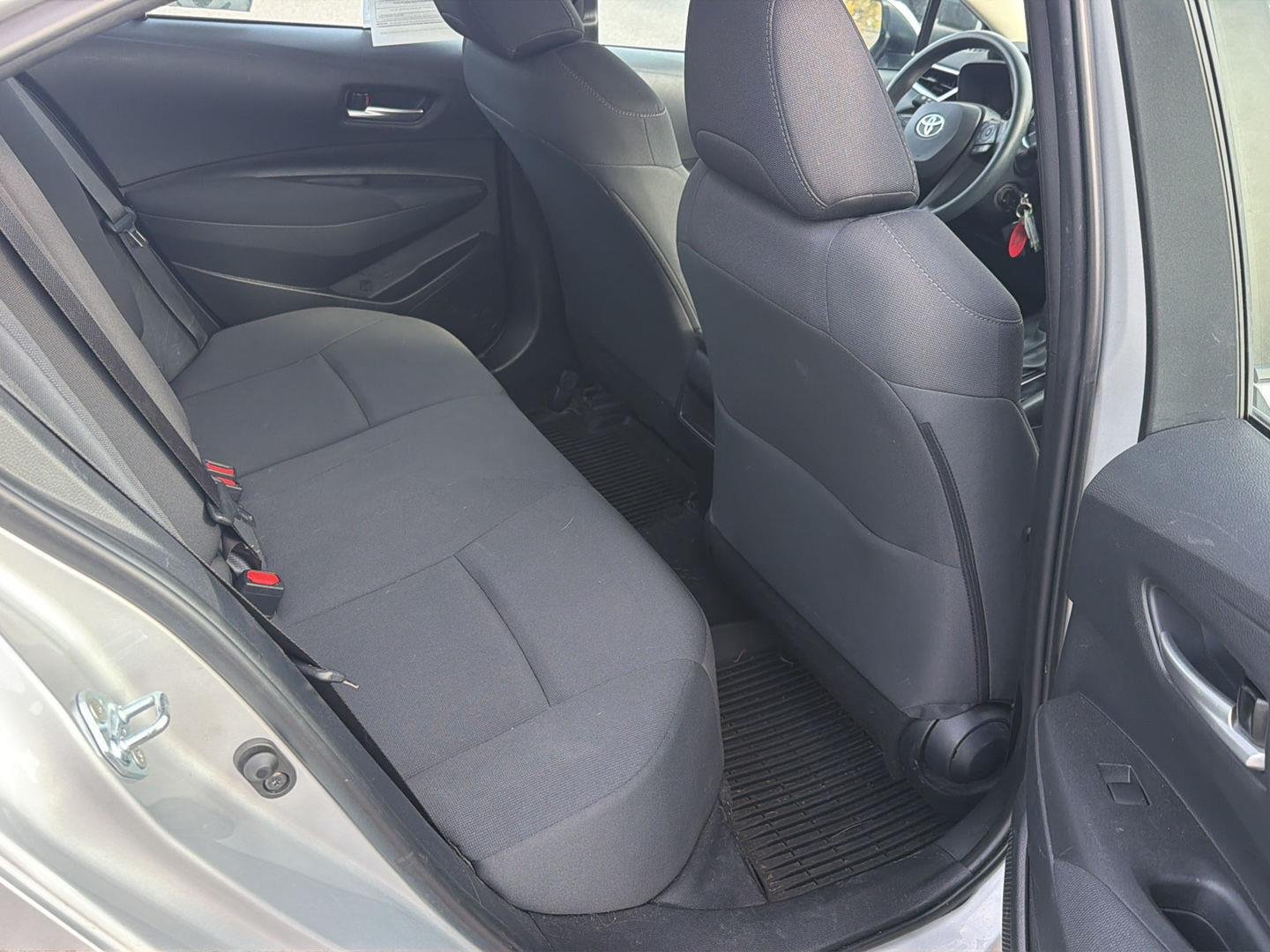 Used 2021 Classic Silver Metallic Toyota LE image 18