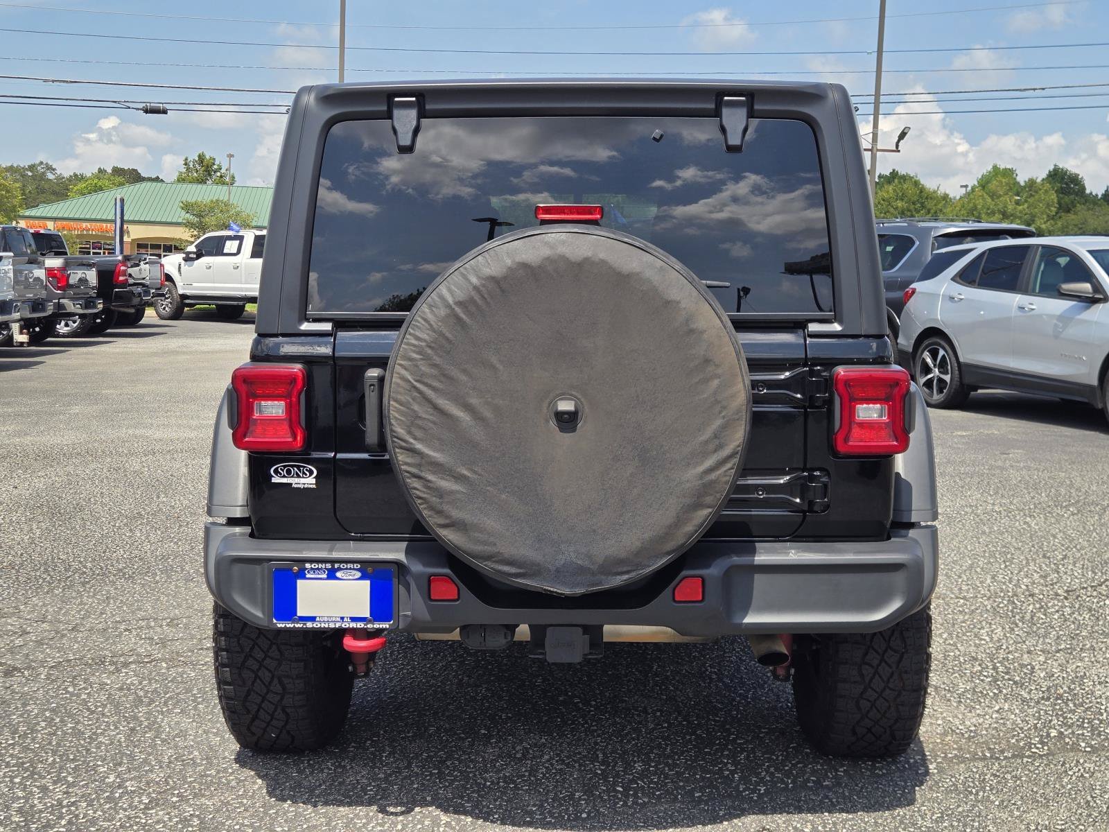 Used 2020 Black Clearcoat Jeep Unlimited Rubicon image 8