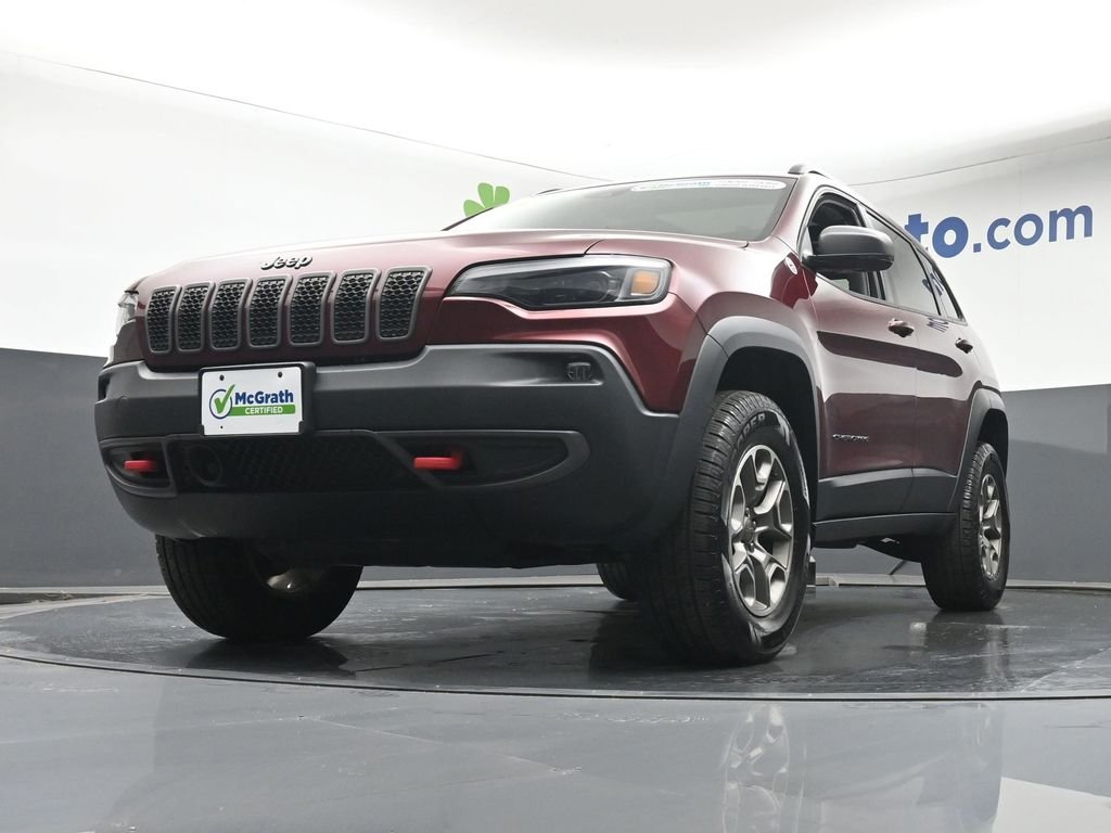 Used 2021 Red Jeep Trailhawk image 7