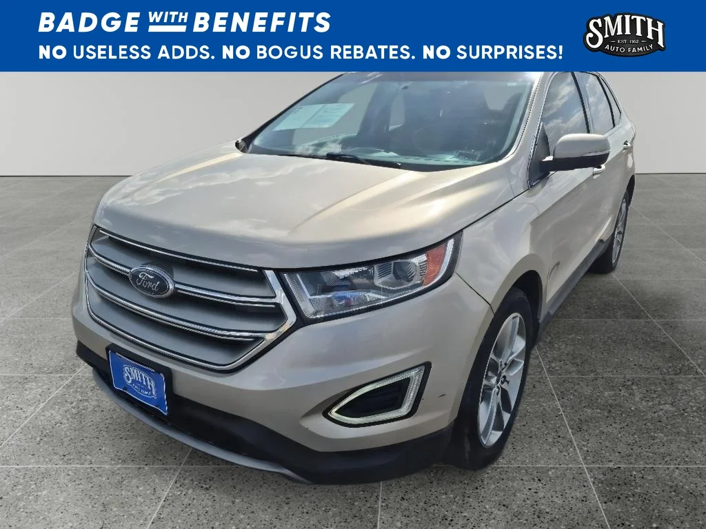 Used 2018 White Gold Metallic Ford Titanium image 8