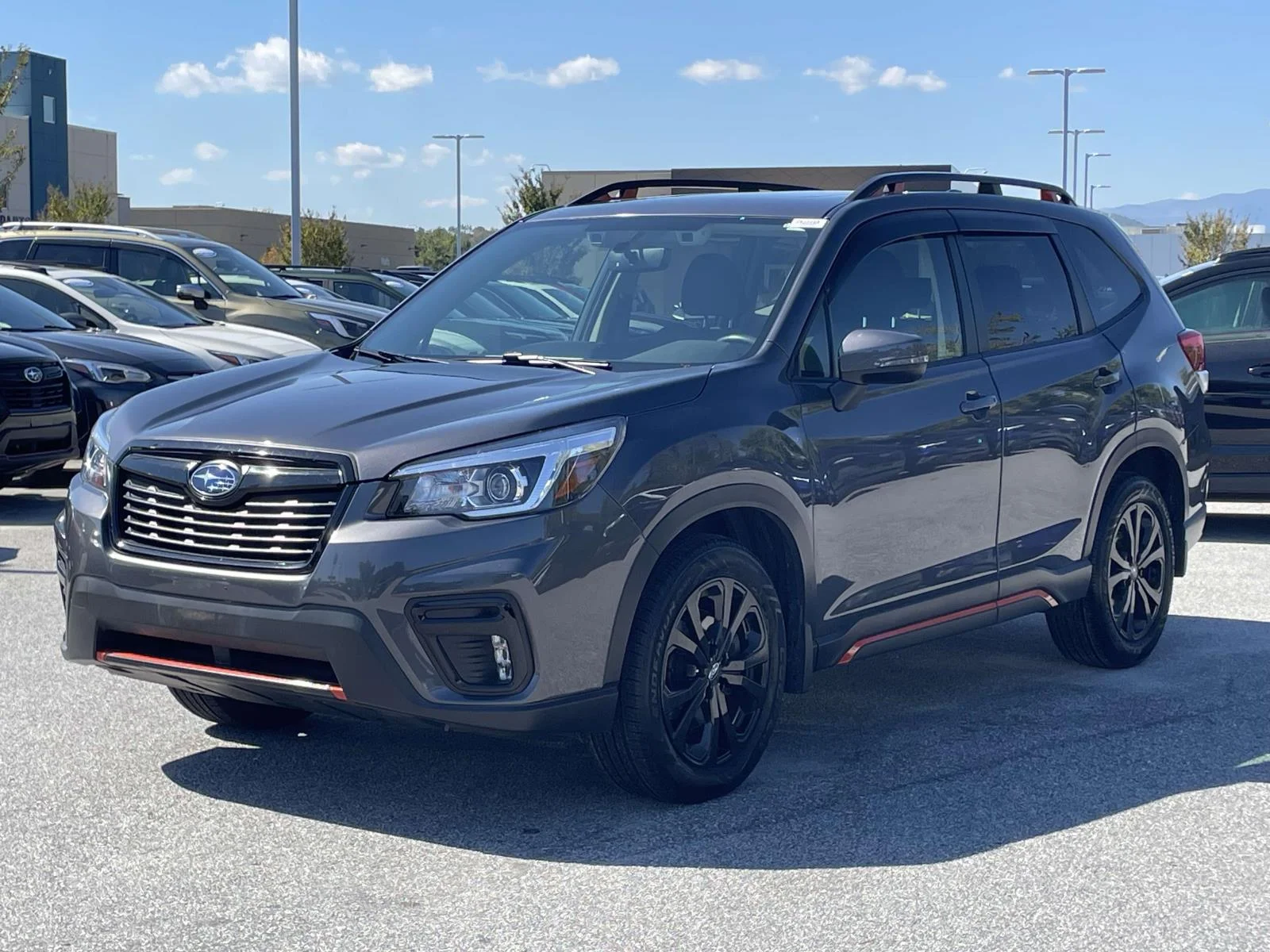 Used 2020 Magnetite Gray Metallic Subaru Sport image 26