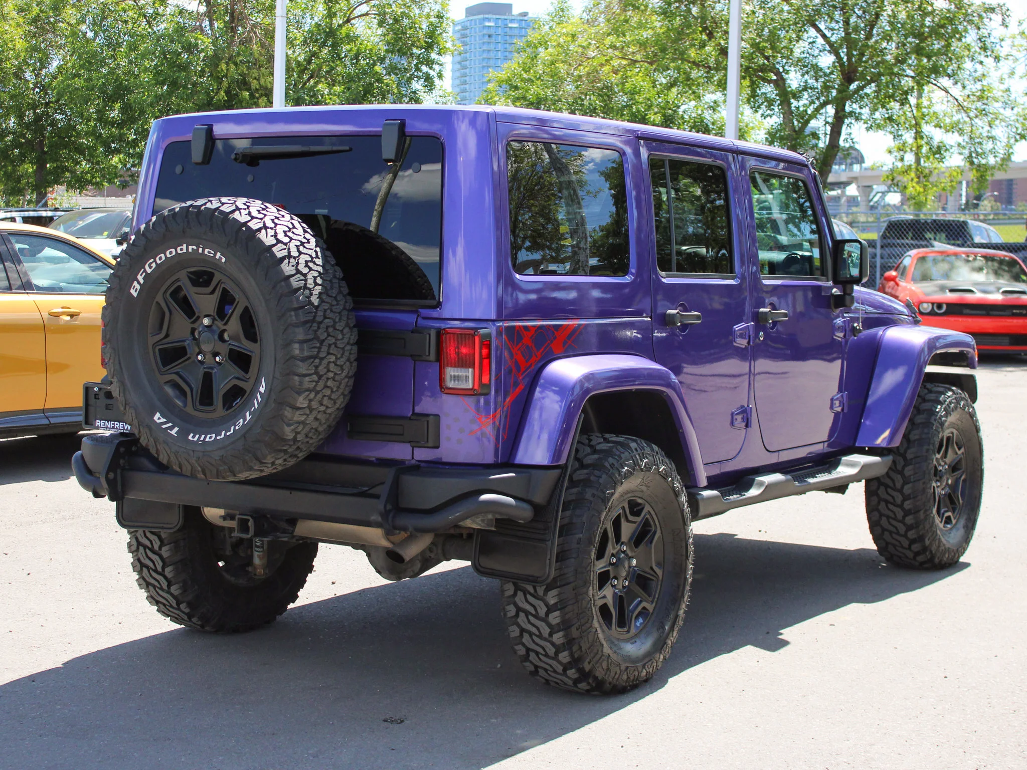 Used 2016 Purple Jeep Backcountry*Low KM