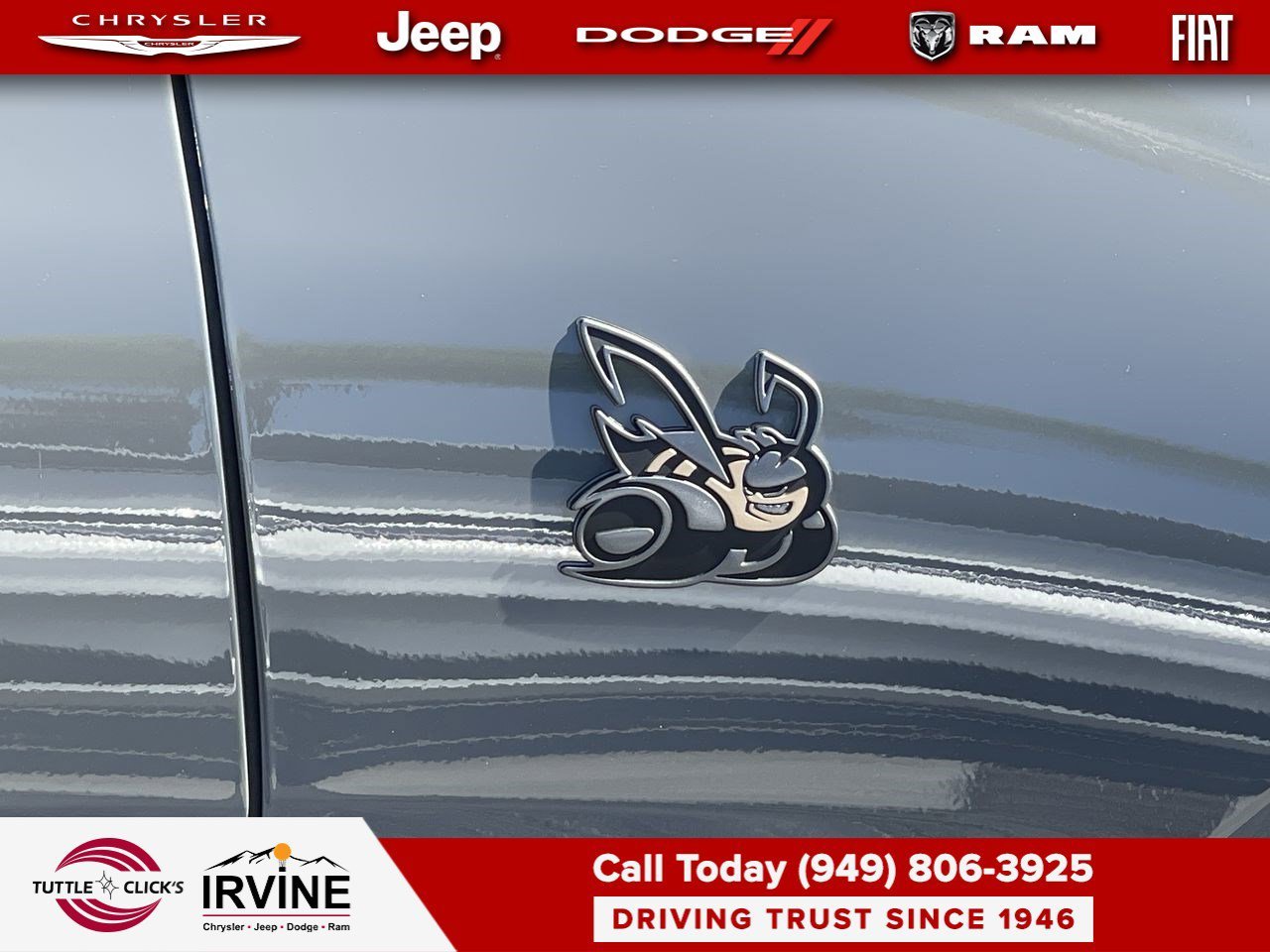 New 2026 Destroyer Gray Exterior Paint Dodge Scat Pack image 8